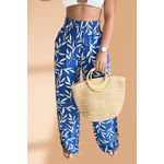 Calça Pantalona Azul Malia