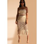 Conjunto Aurora Malha Bege