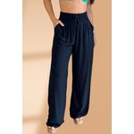 Calça Pantalona Preta Malia