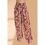 Calça Pantalona Estampada Malia