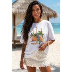Camiseta Feminina Paraiso Tropical