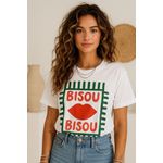 Camiseta Feminina Bisou Bisou