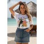 Camiseta Feminina Tuca Flor
