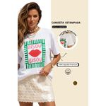 Camiseta Feminina Bisou Bisou