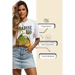 Camiseta Feminina Paradise Rio