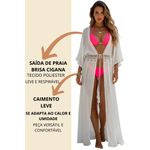 Saída de Praia Camisa Brisa Cigana