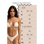 Biquíni Cortininha Larissa Fio Verde Água