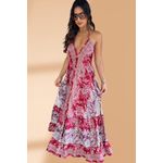 Vestido Seda Ravena
