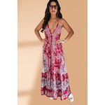 Vestido Seda Ravena