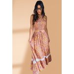 Vestido Seda Ambar