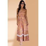 Vestido Seda Ambar