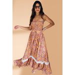 Vestido Seda Ambar