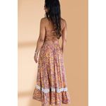 Vestido Seda Ambar