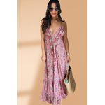 Vestido Seda Leveza Romantica