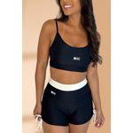 Conjunto Fitness Impulse Top Preto