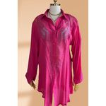 Saída de Praia Camisa Iara Pink