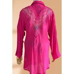 Saída de Praia Camisa Iara Pink