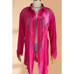 Saída de Praia Camisa Iara Pink