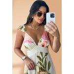 Vestido Viscose Rosa