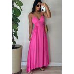Vestido Viscose Rosa