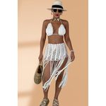 Conjunto Crochê Saida de Praia Cru