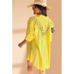 Saída de Praia Camisa Iara Amarela