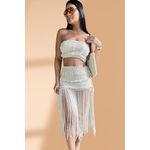 Conjunto Tricot Tulum Bege