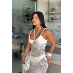 Vestido Iara Renda Off