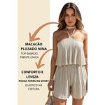 Macacão Plissado Nina