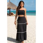 Conjunto Preto Viscose