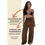 Calça Pantalona Onça Malia