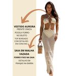 Vestido Aurora Malha OFF