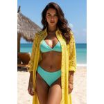 Saída de Praia Camisa Iara Amarela