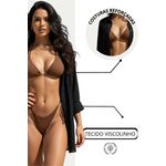 Chemise Vestido Preto