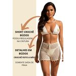 Short Crochê Búzios