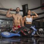 Kit Hand Grip E Munhequeira Lpo Vermelho