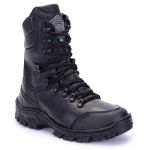 coturno militar Attack sentinel em couro com bico em tpu pvc 