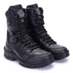 coturno militar Attack sentinel em couro com bico em tpu pvc 
