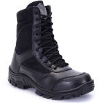 COTURNO EXERCITO SENTINEL EM COURO E COM ZIPER E BIQUEIRA DE TPU PVC 