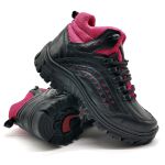 Bota Adventure Feminina 5400/35 Preto/pink