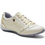 Tenis Feminino Com Amortecedor Tipo Tenis Bmbrasil 212/02 Creme