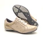 Tenis Feminino Casual Tipo Tenis Com Amortecedor 219/03 Creme