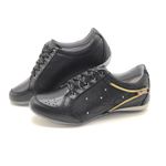 Tenis Feminino Casual Tipo Tenis Com Amortecedor 219/11 Preto Vicking