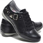 Tenis Feminino Casual Bmbrasil 221/03 Preto