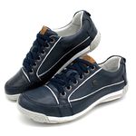 Sapato Masculino Casual Porshe Amura 114/03 Azul