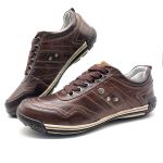 Sapato Masculino Casual Ortopédico Porshe Alanta 132/11 Brown