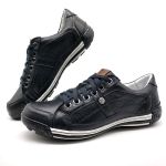 Sapato Masculino Casual Porshe Palmilha Ortopédica 147/02 Preto