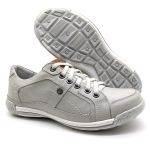 Sapato Masculino Casual Porshe Palmilha Ortopédica 147/04 Gelo