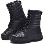 Coturno Tático Bota Militar Semi-impermeável Moto Bmbrasil 5168/16 Preto