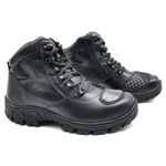 Coturno Militar Padrão Delta Bota Militar Moto Bmbrasil 5197/01 Preto